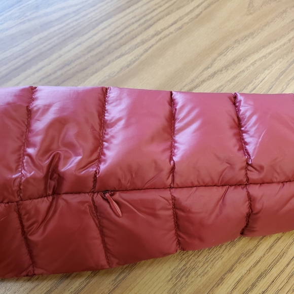 Cotes of London Harrow Royale Red Down Shirt PufferJacket Womens size M - Picture 9 of 15